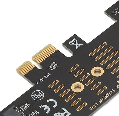 محول SUNGOOYUE M.2 PCIe، فتحة PCIe X1 إلى بطاقة Riser M.2 SSD مع عدم وجود برنامج تشغيل مطلوب لـ 11 10 8 Fedora SUSE in Kuwait