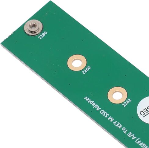 SUNGOOYUE M.2 NGFF A E to Key M SSD Adapter, Convert NVME Key SSD to A E with 4 Mounting Holes, for 2230 2242 2260 2280 M2 in Kuwait