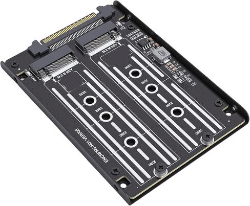 محول U.2 M Key SSD، بطاقة محول NVME إلى U.2، محول M. NVME إلى SFF 8639 مع دعم PCI E 4.0 4X، مثالي لـ & in Kuwait