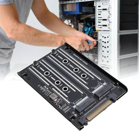محول U.2 M Key SSD، بطاقة محول NVME إلى U.2، محول M. NVME إلى SFF 8639 مع دعم PCI E 4.0 4X، مثالي لـ & in Kuwait