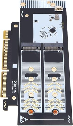 M.2 NVMe to PCIe Adapter Card with PCIe Gen 5.0 Interface, Wide Compatibility, for Gaming Enthusiasts in Kuwait
