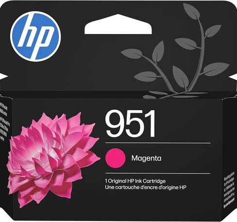Original HP 951 Cyan Ink Cartridge | Works with HP OfficeJet 8600, HP OfficeJet Pro 251dw, 276dw, 8100, 8610, 8620, 8630 Series | Eligible for Instant Ink | CN050AN in Kuwait