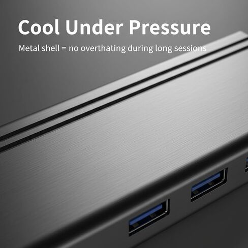 موزع USB 4 في 1 مع منفذ إيثرنت سريع، 3 منافذ USB 2.0، شبكة 10/100 ميجابت في الثانية، التوصيل والتشغيل لأجهزة الكمبيوتر المحمول وسطح المكتب in Kuwait