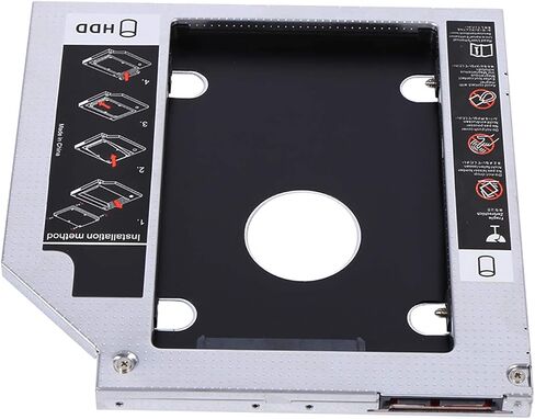حاوية Ciciglow من الألومنيوم 9.5 مم SSD مع واجهة قياسية لاستبدال محرك الأقراص الضوئية للكمبيوتر المحمول لعشاق DIY in Kuwait