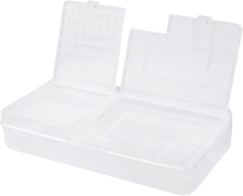 Portable Motherboard Storage Box Parts Double-layer Component in Kuwait
