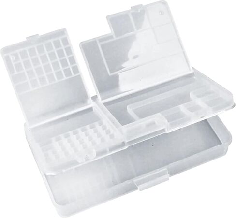 Portable Motherboard Storage Box Parts Double-layer Component in Kuwait