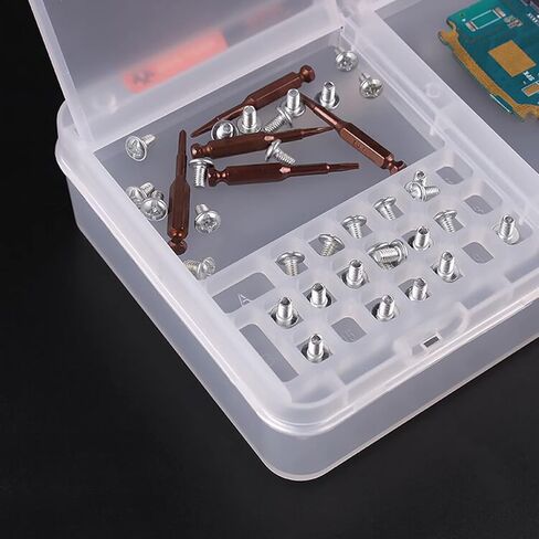 Portable Motherboard Storage Box Parts Double-layer Component in Kuwait
