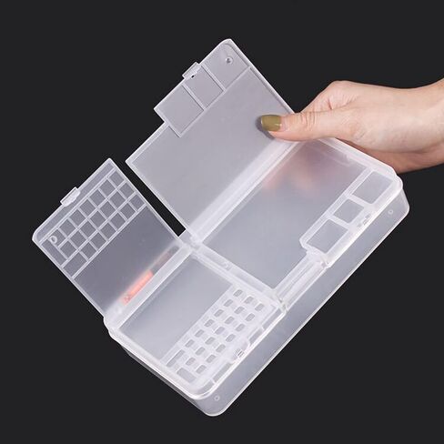 Portable Motherboard Storage Box Parts Double-layer Component in Kuwait