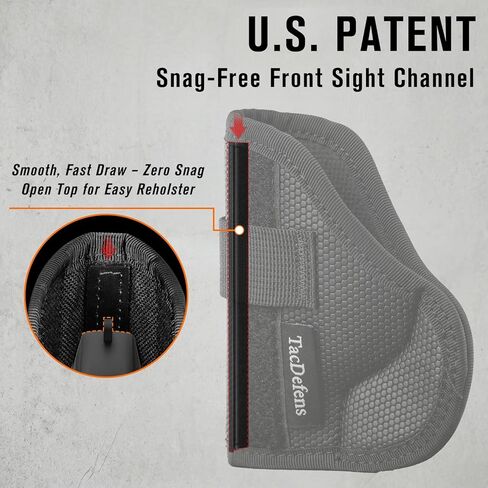 SlimOmni P365 Holster Pocket & IWB Combo (Pocket & IWB Holster for Sig P365), Omni-Carry Ambidextrous, Omni-Adjustable Height & Cant, Removable Backer, Metal Clip Included in Kuwait