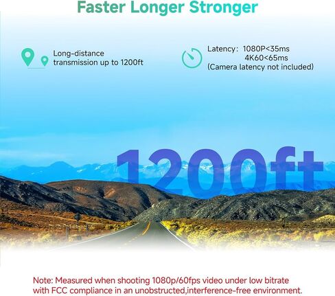 جهاز إرسال واستقبال الفيديو اللاسلكي Accsoon CineView Master 4K Lite SDI HDMI، نطاق 1200 قدم، زمن استجابة 35 مللي ثانية، 4K60/1080p60 1 مراقبة تطبيق iOS+4 سلكي، بث مباشر، إقران CineView M7 Pro in Kuwait
