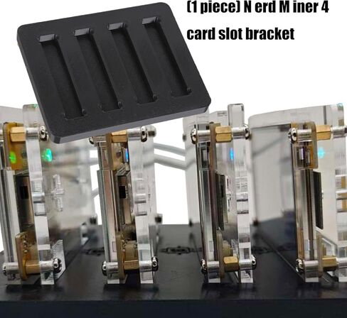 4-Slot Device Holder Stand, Compact Storage Rack for 2.8 Inch ESP32 Development Boards, Desktop Organizer Accessory (Devices Not Included) in Kuwait