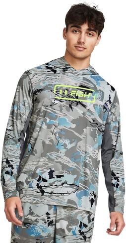 Under Armour Men's Iso-chill Shore Break Camo Hoodie in Kuwait