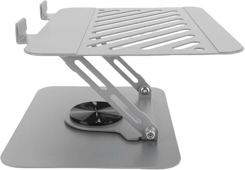 Asixxsix Laptop Stand for Desk, Foldable Aluminium Alloy Laptop Riser 360 Rotating, Ventilated Cooling Computer Stand Holder for All 17 Inches and Smaller Laptops and Tablets in Kuwait