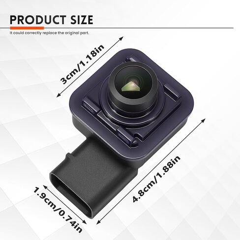 Rear View Backup Camera Compatible with F250 F350 F450 F550 Super Duty 2017-2022 6.2L 6.7L 7.3L Replace JC3T-19G490-AD JC3T19G490AD in Kuwait
