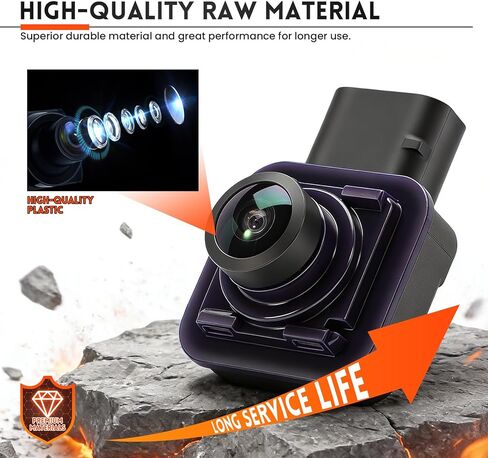 Rear View Backup Camera Compatible with F250 F350 F450 F550 Super Duty 2017-2022 6.2L 6.7L 7.3L Replace JC3T-19G490-AD JC3T19G490AD in Kuwait
