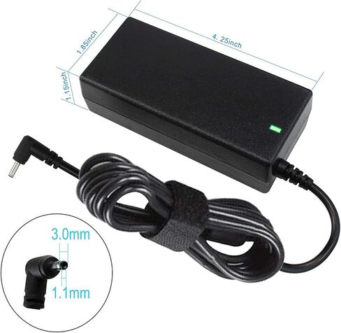 N20C5 N22C5 N23C3 N23H5 N23H1 N19H2 65W Laptop Charger for Acer Swift, Aspire 3 5 Series A315-58 ADP-45FE F 19V 3.42A 3.0 * 1.1mm tip Also Fit for Samsung Galaxy View 18.4" Tablet SM-T670N/T677A in Kuwait