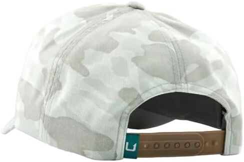 HUK Men's Printed Performance Hat, Fishing Running Golf Cap, Unstructured 6 Panel Snapback in Kuwait