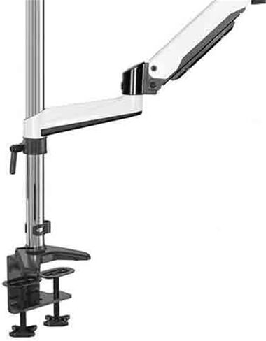 Monitor Bracket Clamp Table Model Monitor Stand Arm Single Arm with Shelf for 15-27 Inch Single Screen Monitor Desk Mount in Kuwait