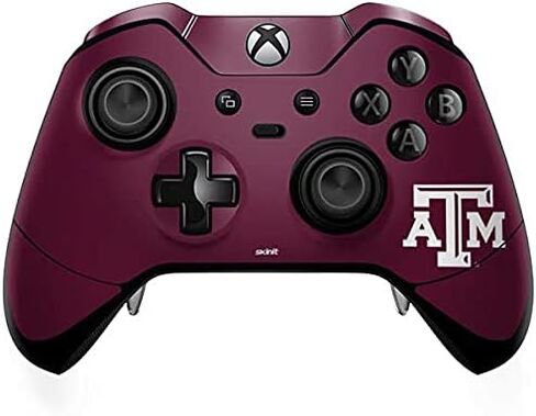 Skinit Decal Gaming Skin Compatible with Xbox One Elite Controller - Officially Licensed College Texas A&M University Design in Kuwait