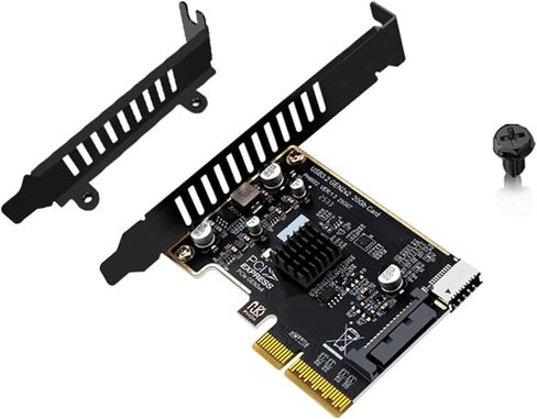 High-Speed PCIe 4X USB 3.2 Gen2 Front Panel Adapter 20Gbps Type-E 4-Layer PCB Design in Kuwait