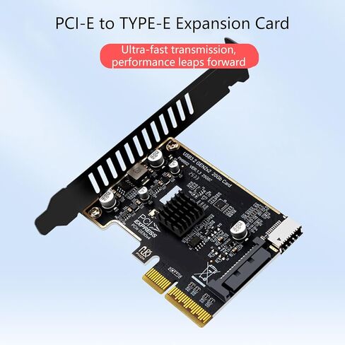 High-Speed PCIe 4X USB 3.2 Gen2 Front Panel Adapter 20Gbps Type-E 4-Layer PCB Design in Kuwait