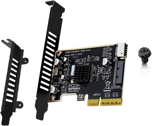 High-Speed PCIe 4X USB 3.2 Gen2 Front Panel Adapter 20Gbps Type-E 4-Layer PCB Design in Kuwait