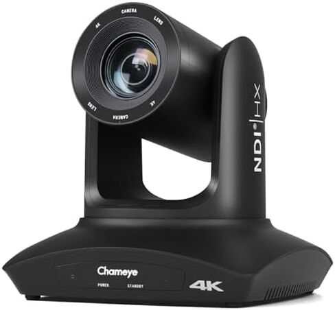 كاميرا Chameeye 4K NDI PTZ مع تتبع AI-Auto، زووم بصري 20X، محول فيديو M500 HDMI، وحدة تحكم PTZ مدمجة بدقة 4K لخدمة البث المباشر لمؤتمر عبادة الكنيسة (C420TX2+M500) in Kuwait