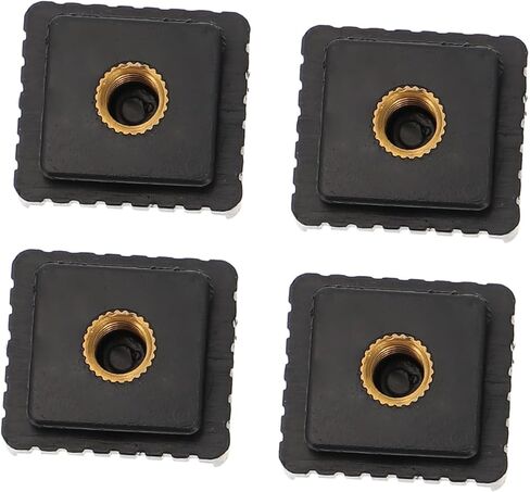 Homoyoyo 4pcs Hot Shoe Mount Bracket with 1/4 Inch Threaded Hole Flash Stand Adapter for DSLR Camera Photography Accessories in Kuwait