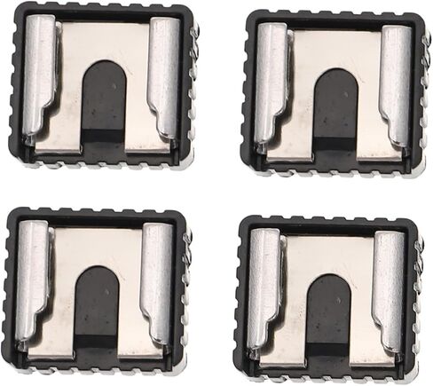 Homoyoyo 4pcs Hot Shoe Mount Bracket with 1/4 Inch Threaded Hole Flash Stand Adapter for DSLR Camera Photography Accessories in Kuwait