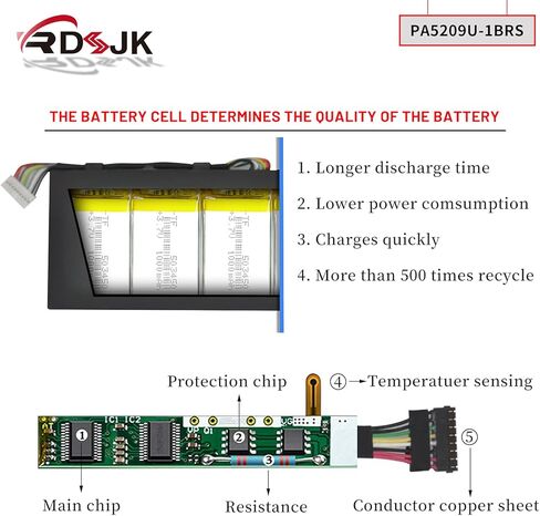 PA5209U-1BRS بطارية الكمبيوتر المحمول لتوشيبا الأقمار الصناعية L10-B003 L10W-B L10W-C L10T L10W L15W-B L15W-B1208X L15W-B1302 L15W-B1310 دائرة نصف قطرها 11 L10W-C L10W-C-10C L10W-C-10H سلسلة P000627450 WSTBBT050O 7.2V 28Wh in Kuwait