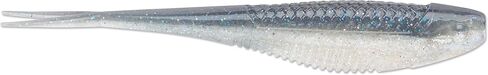 CrushCity Jerk Soft Plastic Jerkbait Minnow, Erratic Darting Action for Weightless & Jig Head Bass Fishing in Kuwait