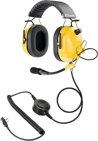 Arrowmax AHDH0042-BK-I2 Noise Cancelling Headset for ICOM IC-F1000 IC-F2000 IC-F3000 IC-F4000 IC-F11 IC-V8 in Kuwait