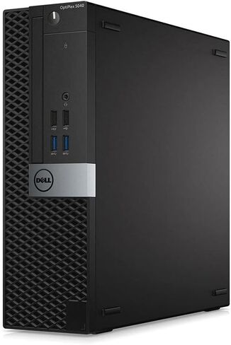 كمبيوتر مكتبي Dell Optiplex 5040 SFF يعمل بنظام Windows 11 Pro PC، Intel Core i7-6700، 256 جيجابايت SSD، 8 جيجابايت ذاكرة الوصول العشوائي، WiFi، بلوتوث، لوحة مفاتيح USB وماوس i7 PC صغير الشكل (متجدد) in Kuwait