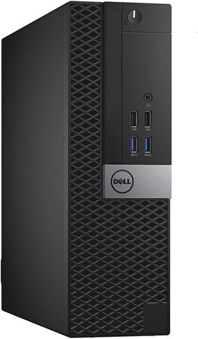 كمبيوتر مكتبي Dell OptiPlex 5040 SFF، معالج Intel Core i7-6700، ذاكرة وصول عشوائي 8 جيجابايت، SSD 256 جيجابايت، لوحة مفاتيح وماوس، Windows 11 Pro (متجدد) in Kuwait