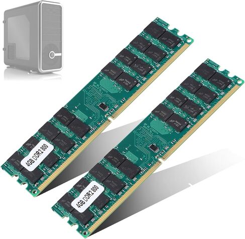 2 قطعة 4 جيجابايت سعة كبيرة DDR2 وحدة الذاكرة 800 ميجا هرتز بيانات سريعة RAM DDR2 4 جيجابايت مناسبة للوحة الرئيسية لتشكيل قناة ذاكرة 8 جيجابايت in Kuwait