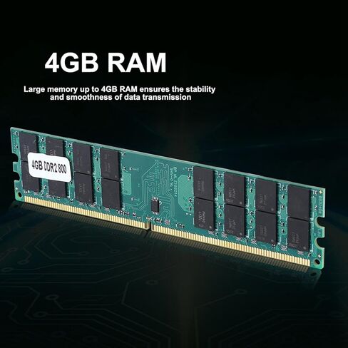 2 قطعة 4 جيجابايت سعة كبيرة DDR2 وحدة الذاكرة 800 ميجا هرتز بيانات سريعة RAM DDR2 4 جيجابايت مناسبة للوحة الرئيسية لتشكيل قناة ذاكرة 8 جيجابايت in Kuwait