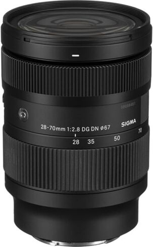 Sigma 28-70mm f/2.8 DG DN Contemporary Lens for Sony E Bundled with UV Filter + 5-Piece Lens Cleaning Kit + Cleaning Cloth (4 Items) in Kuwait