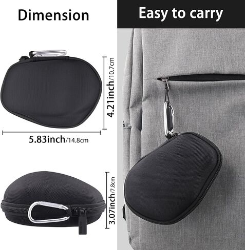 مجموعة حافظة صلبة من co2CREA للوحة المفاتيح Logitech Alto Keys K98M وMX Master 4 / MX Master 3 / Master 3S، ماوس لاسلكي متطور، حقيبة تخزين واقية للسفر مع جيب شبكي لماوس POP والإكسسوارات in Kuwait