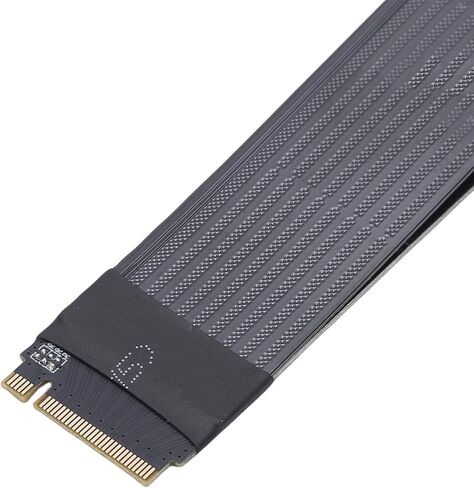 كابل محول Gugxiom PH427 PCIe 4.0 x4 إلى M.2 M موسع عالي السرعة 64 جيجابت في الثانية لوحدة معالجة الرسومات الخارجية NVMe SSD، سلك رفع مرن FPC متوافق مع 2230 2242 2260 2280 in Kuwait