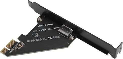 بطاقة محول PCIe إلى SFF-8612 لنقل البيانات بسرعة، ودعم الأجهزة القابلة للتمهيد، 10 64 بت، متوافقة، دعامة in Kuwait