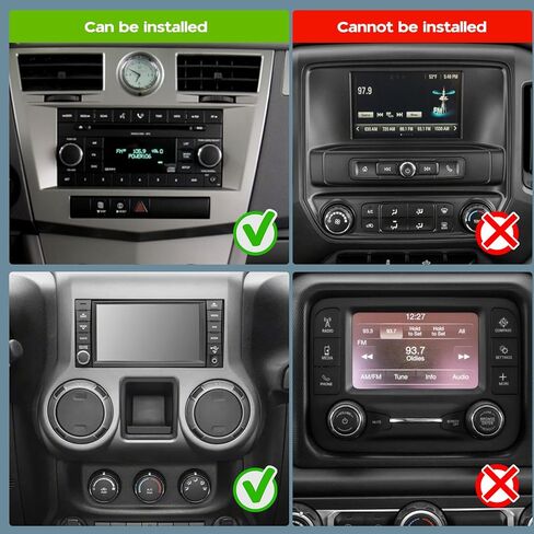 Android 14 Double Din Car Stereo ترقية راديو لكرايسلر سيبرينغ 2007-2009، 2G+32G 7 بوصة شاشة لمس لاسلكية Carplay Android Auto GPS WiFi Bluetooth RDS DSP SWC Mirrorlink Mic كاميرا احتياطية in Kuwait