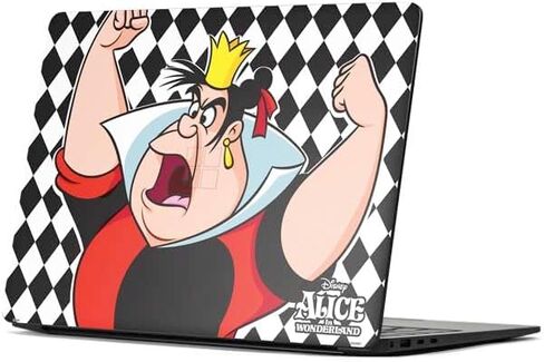 Skinit Decal Laptop Skin Compatible with Surface Laptop 7 13.8in - Officially Licensed Disney Alice in Wonderland (Animated) Mushrooms Print Pattern Design in Kuwait