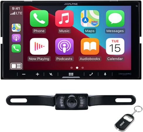 Alpine ILX-W670-S 7" Double-DIN Digital Multimedia Receiver with License Plate Camera in Kuwait