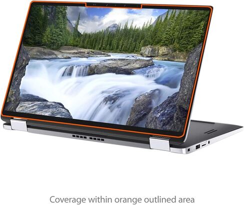 واقي شاشة BoxWave متوافق مع Dell Latitude 7400 2 في 1 - ClearTouch Crystal (عبوتان)، غلاف فيلم عالي الدقة - يحمي من الخدوش لجهاز Dell Latitude 7400 2 في 1 in Kuwait