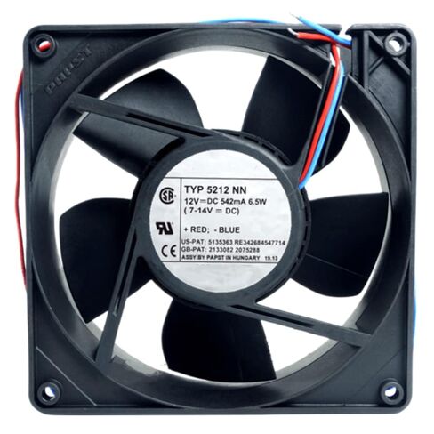 12V 5212NN 542mA 6.5W 12738 مروحة تبريد 2 سلك in Kuwait
