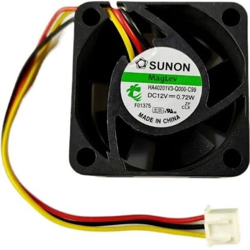 مروحة حالة الكمبيوتر لمروحة SUNON 40 مم × 40 مم × 20 مم 4020 مفتاح مروحة صامتة 12 فولت 0.72 وات 3 أسلاك HA40201V3-Q000-C99 PF40201B3-Q000-G99 مفتاح إعادة التشغيل التلقائي 3 أسلاك in Kuwait