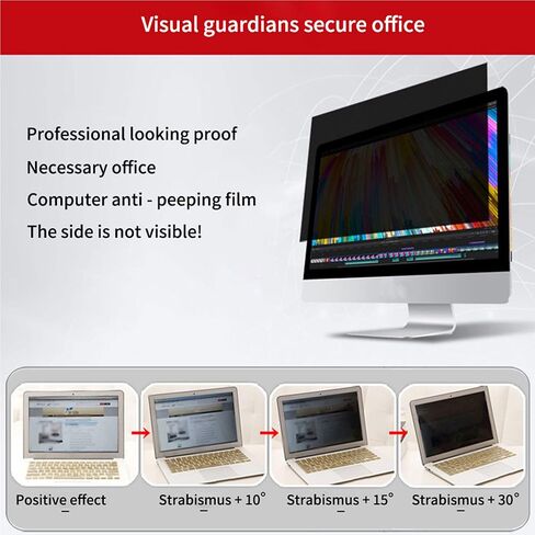 27 Inch Computer Privacy Screen Protector for 16:9/16:10 Widescreen Monitor,Anti Blue Light Filter Film Filter Privacy Protection，27in610x340mm in Saudi Arabia