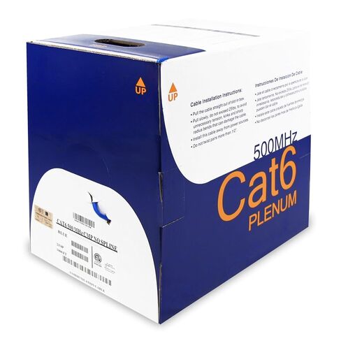 CAT6V-PLEN-BL - Cat6 Plenum No Spline Blue in Kuwait