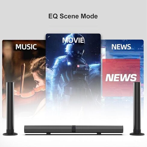 Bluetooth Speaker Kit, 40W 4 Driver Bluetooth 5.3 Speaker with DSP Technology and 2000mAh Battery, for PC Home Theater Cinema in Kuwait