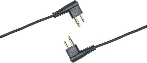 C Shape Earpiece Headset with PTT Mic Compatible with Motorola Cls1410 Cp200 Cp200d cls1110 Cp185 Rdm2070d Two Way Radio 2Pack in Kuwait